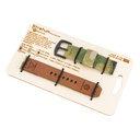 Stratum Cordura & Leather Watchband - Multicam
