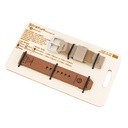 Stratum Cordura & Leather Watchband - Multicam Arid